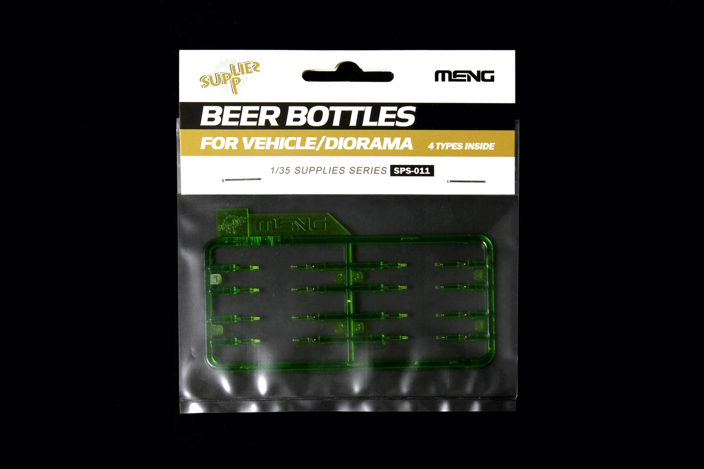 010 - Beer Bottles for Vehicle Dioramas - primary image