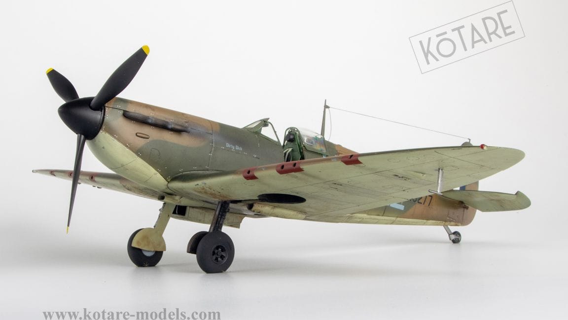 Kotare - 32001 - Supermarine Spitfire Mk Ia (mid) - painted model