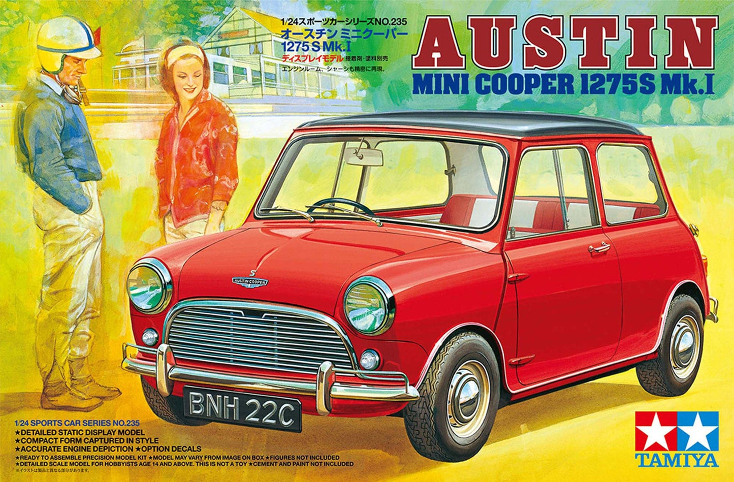 010 - Tamiya - 24235 - Morris Mini Cooper 1275 S Mk 1 - primary image