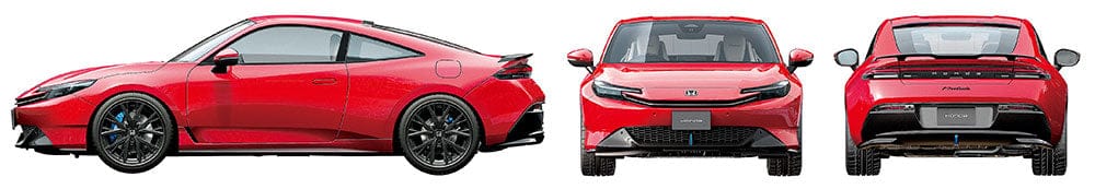 300 - Tamiya - 24373 - Honda Prelude BF1 - paint schemes