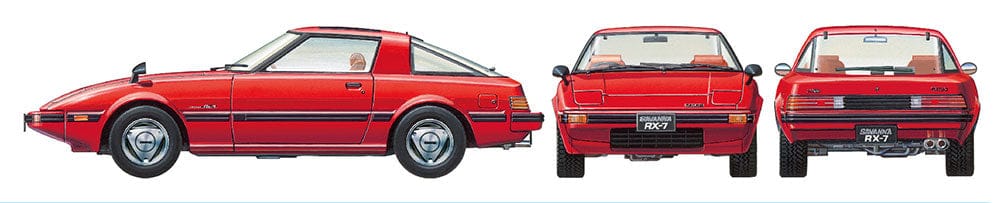 300 - Tamiya - 24375 - Mazda Savanna RX-7 - paint schemes