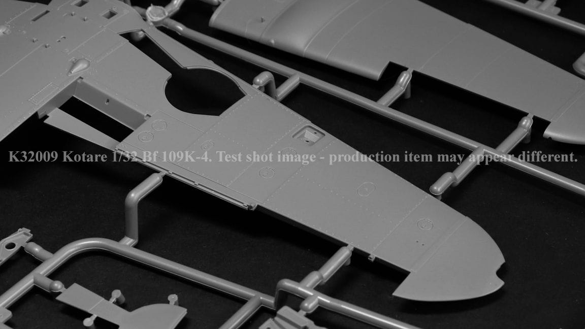 212 - Kotare - 32009 - Messerschmitt Bf 109 K-4 - sprue