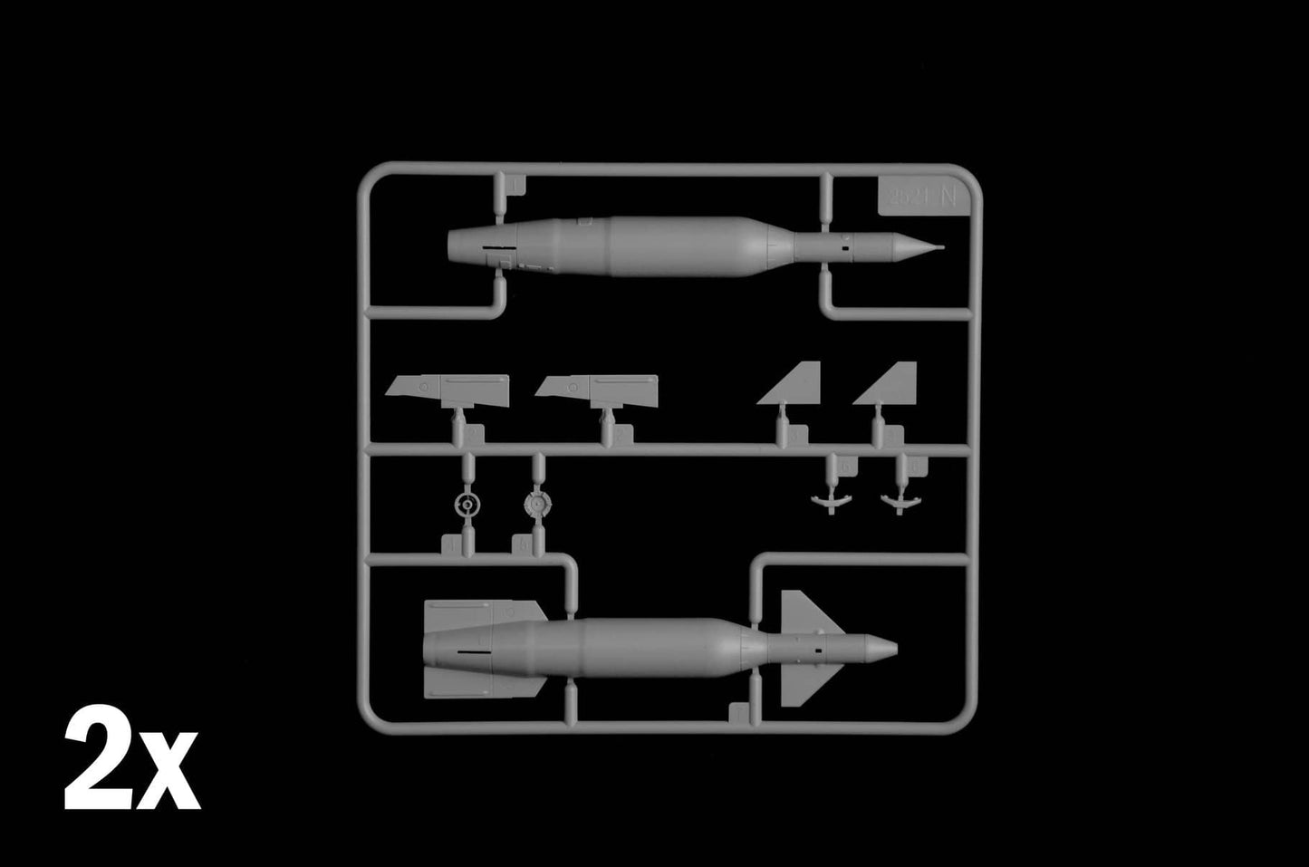 200 - Italeri - 2521 - Panavia Tornado GR1 ‘Desert Storm’ - sprue
