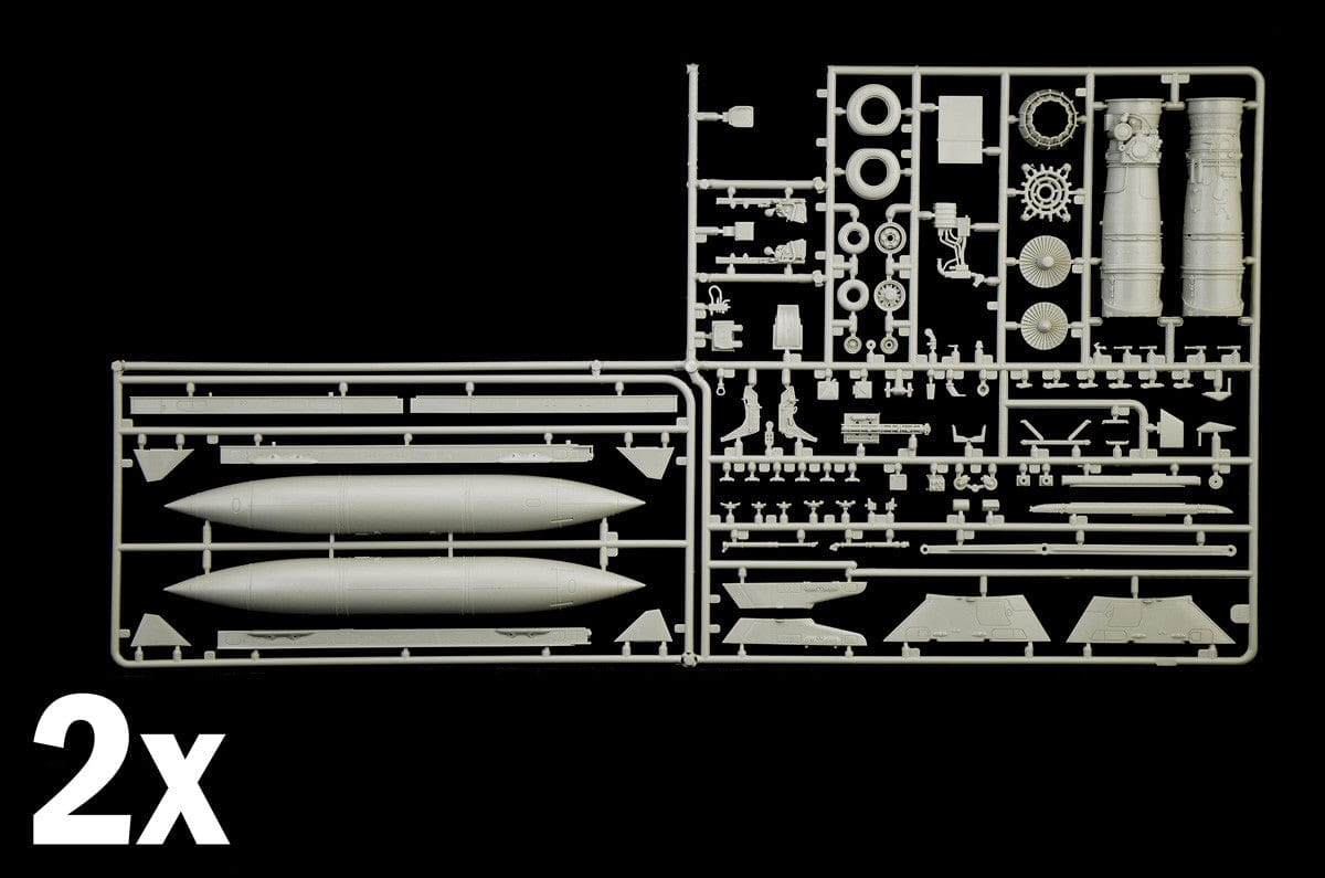 206 - Italeri - 2521 - Panavia Tornado GR1 ‘Desert Storm’ - sprue