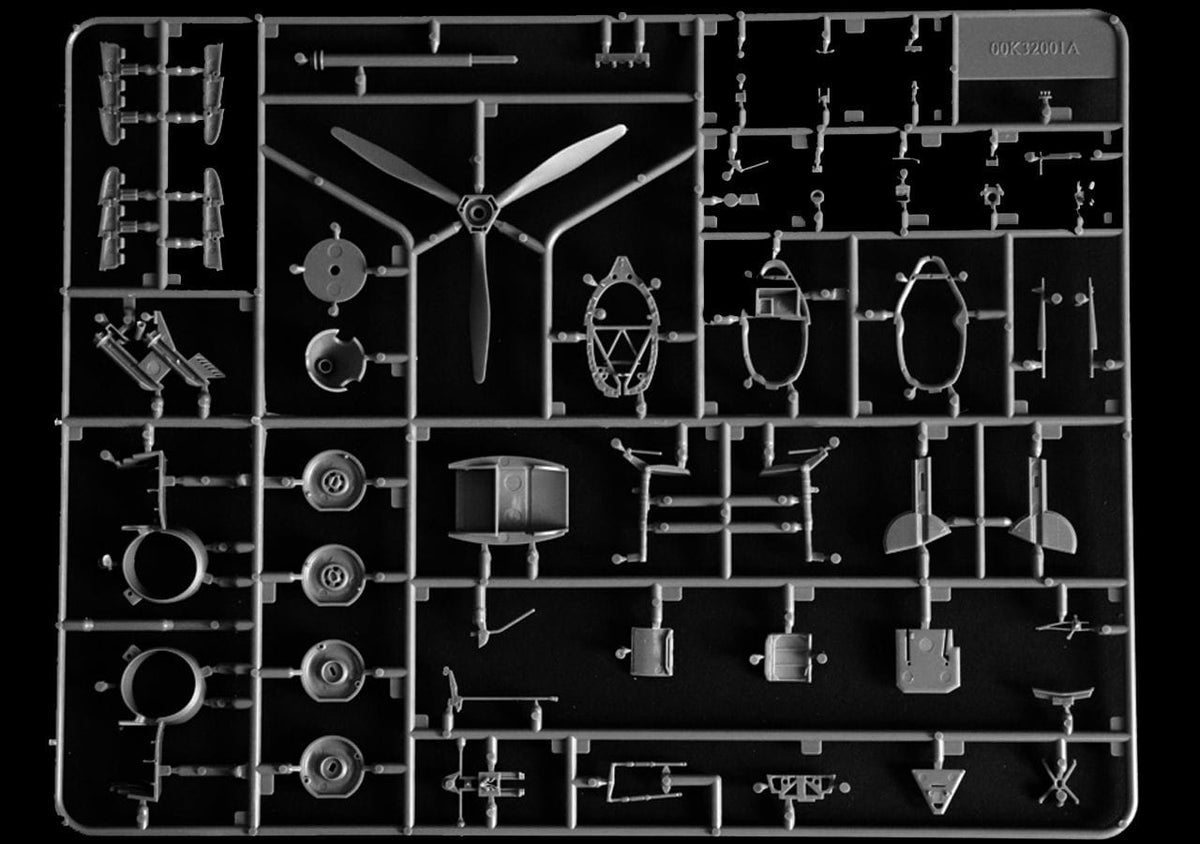 201 - Kotare - 32006 - Supermarine Spitfire Mk Vb (early) - sprue