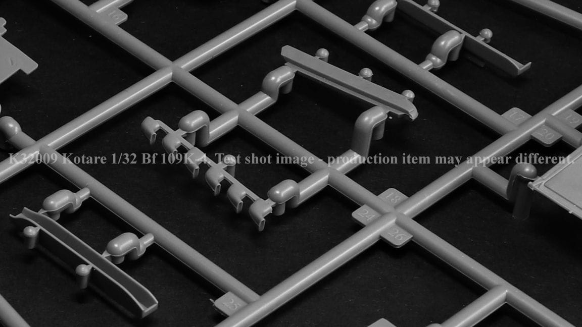 Kotare - 32009 - Messerschmitt Bf 109 K-4 - sprue