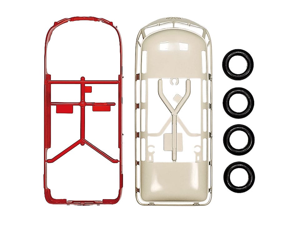 Tamiya - 28101 - Volkswagen Type 2 (Red & White) [clic-loc] - sprue