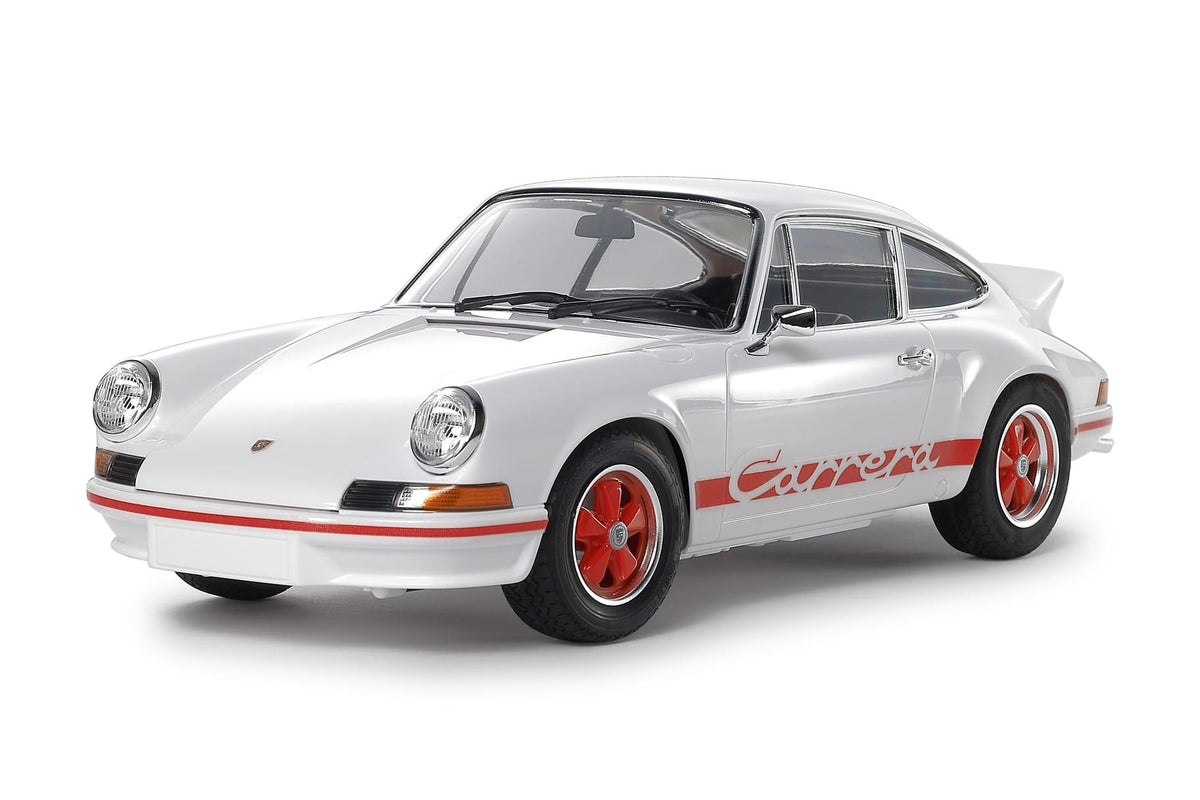 700 - Tamiya - 28103 - Porsche 911 Carrera RS 2.7 (White) [clic-loc] - painted model