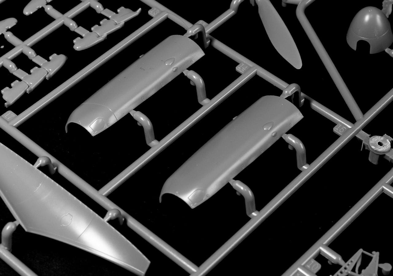 Kotare - 32006 - Supermarine Spitfire Mk Vb (early) - sprue