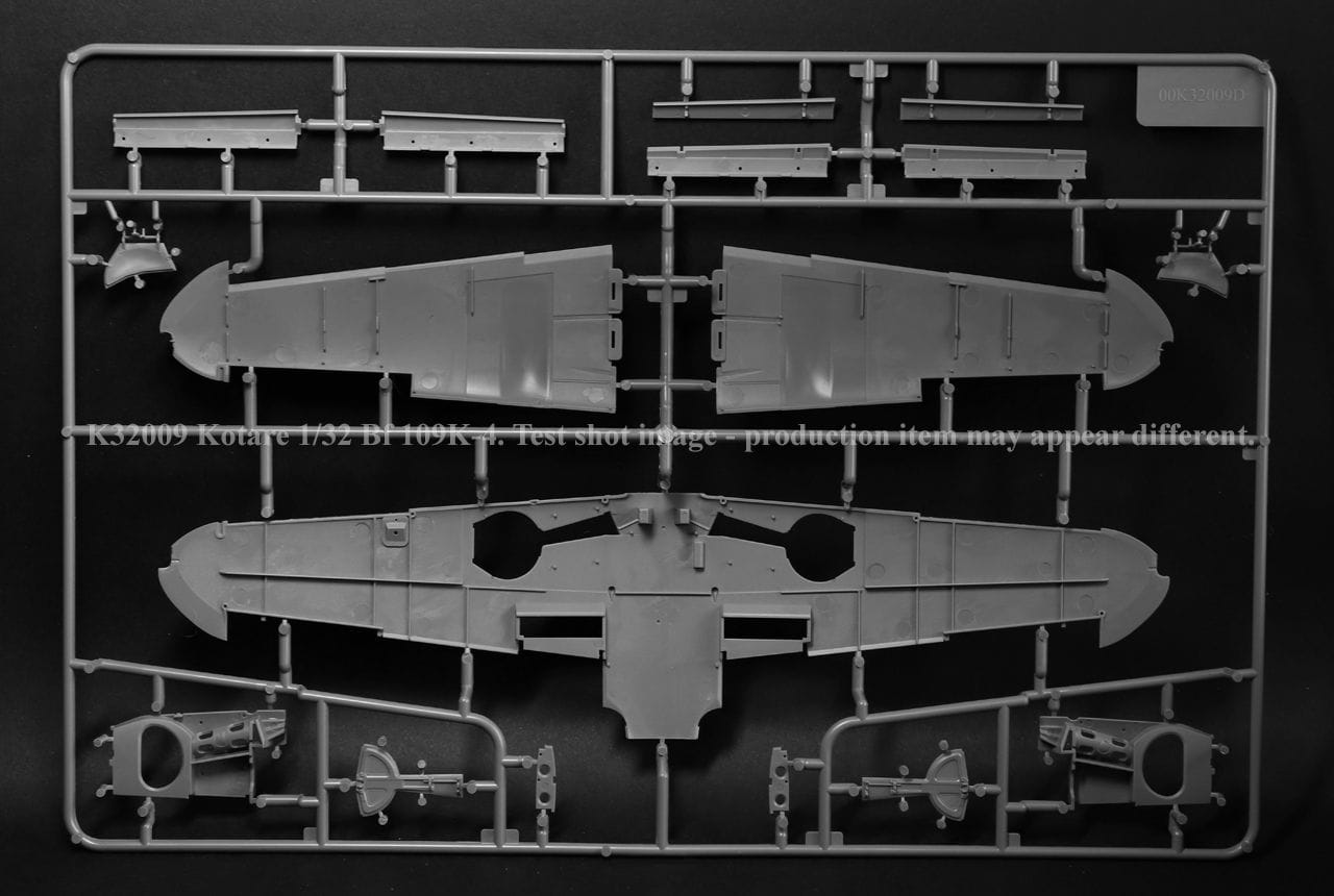 Kotare - 32009 - Messerschmitt Bf 109 K-4 - sprue