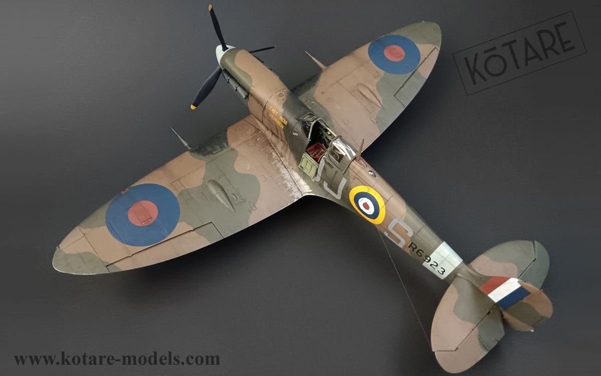 706 - Kotare - 32006 - Supermarine Spitfire Mk Vb (early) - painted model