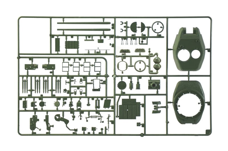 Italeri - 6758 - T-34-85 obr. 1944 Zavod 112 - sprue