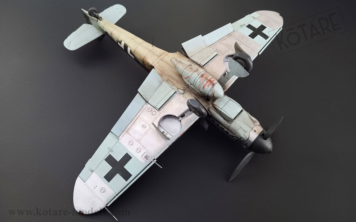 712 - Kotare - 32009 - Messerschmitt Bf 109 K-4 - painted model