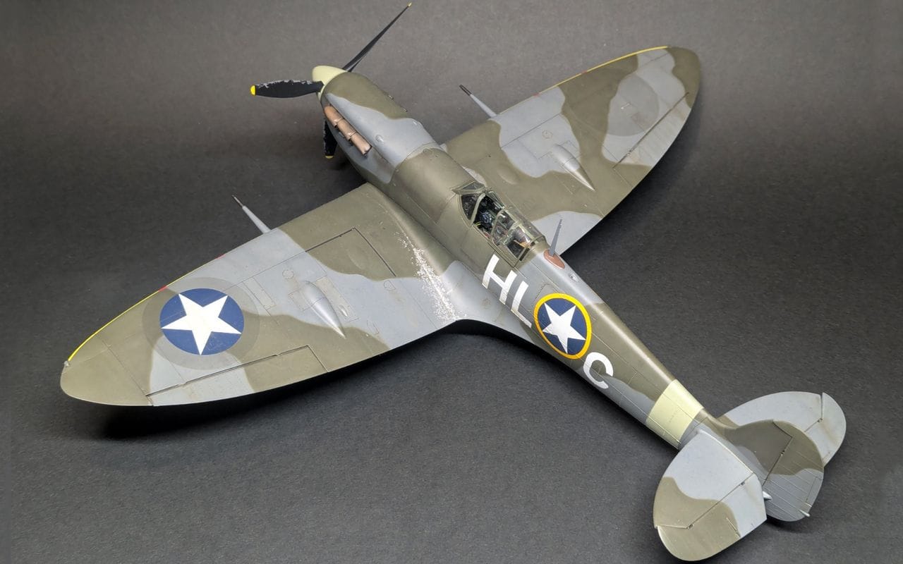 Kotare - 32006 - Supermarine Spitfire Mk Vb (early) - painted model