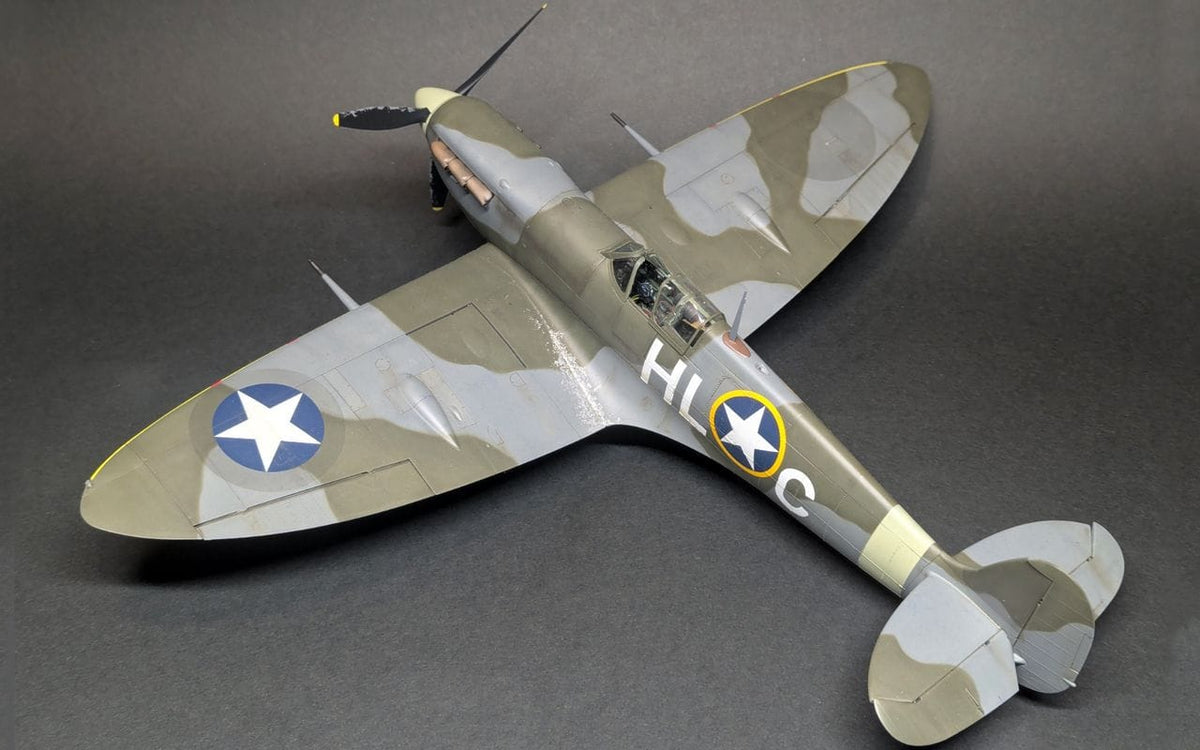 711 - Kotare - 32006 - Supermarine Spitfire Mk Vb (early) - painted model