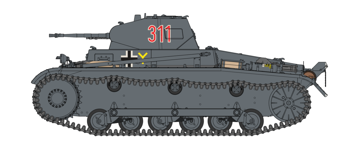 IBG - 35079 - Pz.Kpfw. II Ausf. B - paint schemes