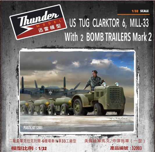 010 - Clarktor 6 Mill 33 with Bomb Trailers Mk 2 - primary image