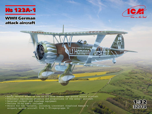 010 - ICM - 32014 - Henschel Hs 123 A-1 - primary image