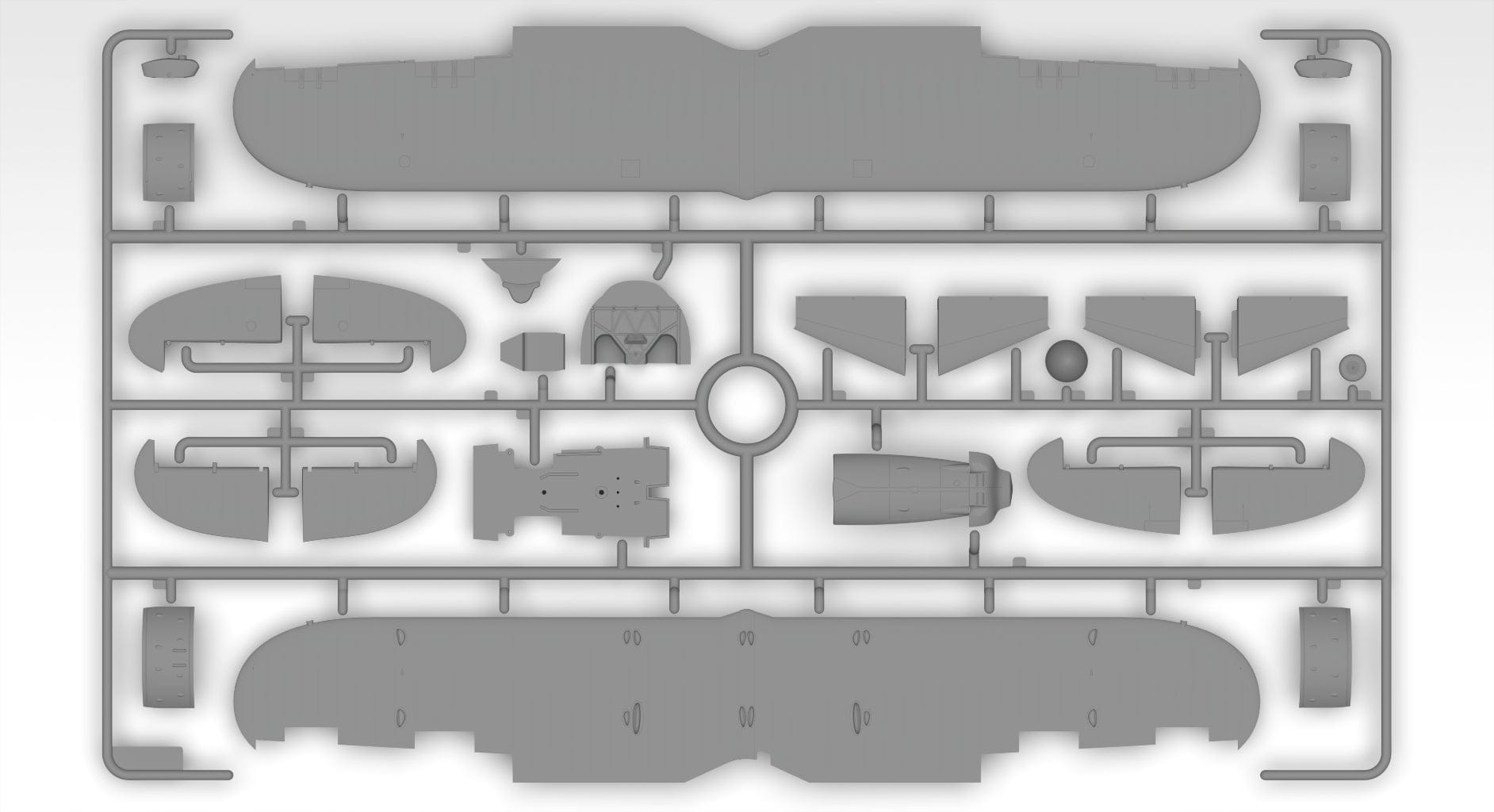 ICM - DS3201 - Battle of Malta - sprue