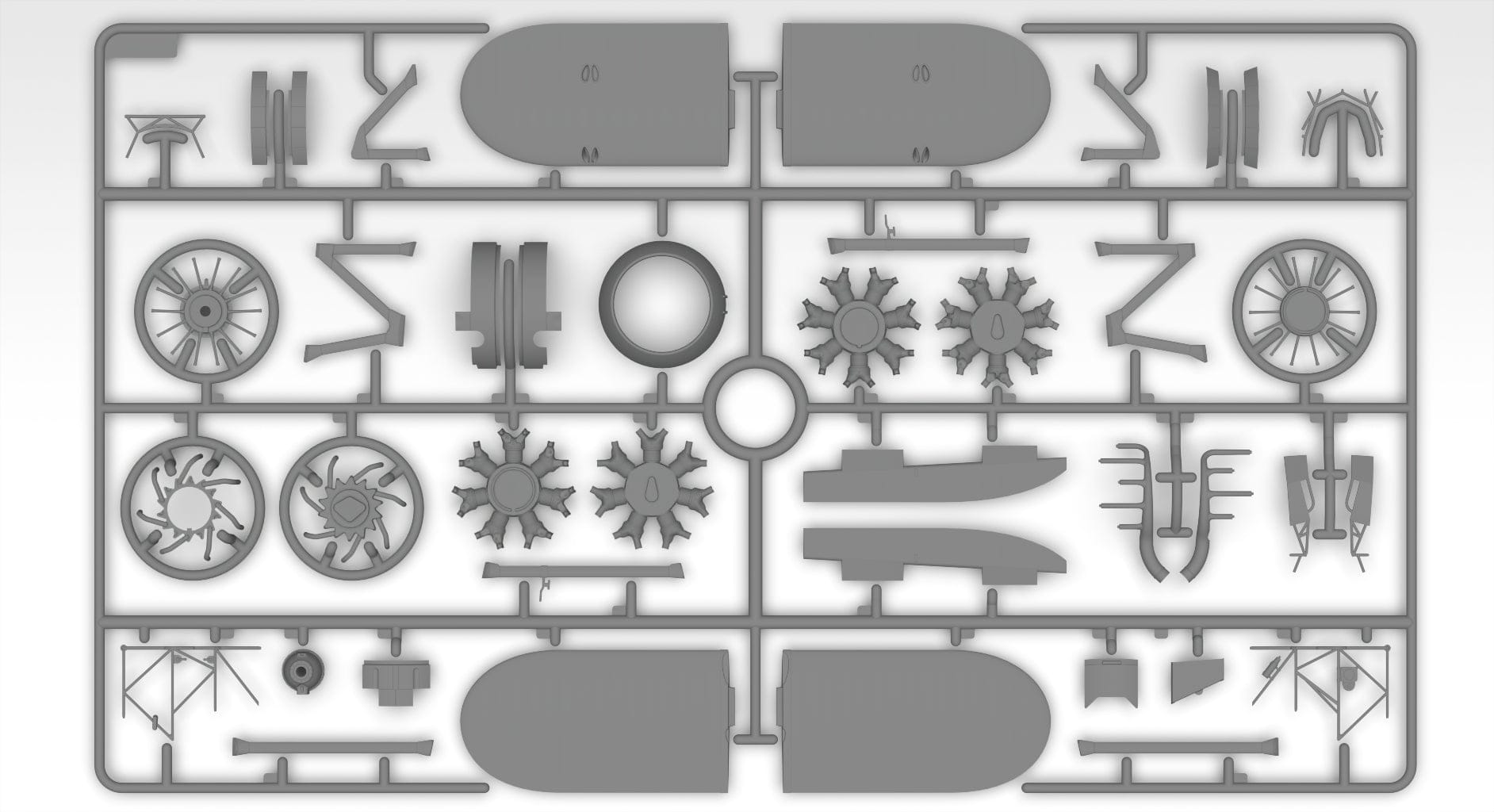 ICM - DS3201 - Battle of Malta - sprue