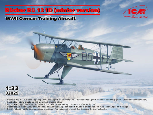 010 - ICM - 32029 - Bücker Bü 131D (Winter) - primary image