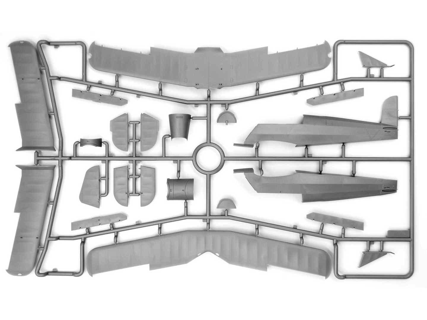 ICM - 32029 - Bücker Bü 131D (Winter) - sprue
