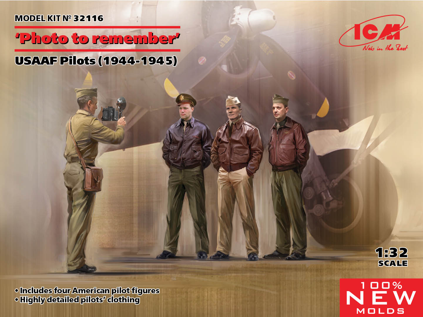 010 - United States AAF Pilots (1944-45) ‘A Photo to Remember’ - primary image