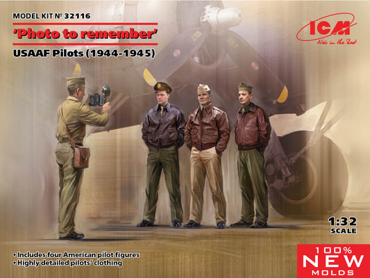 010 - United States AAF Pilots (1944-45) ‘A Photo to Remember’ - primary image