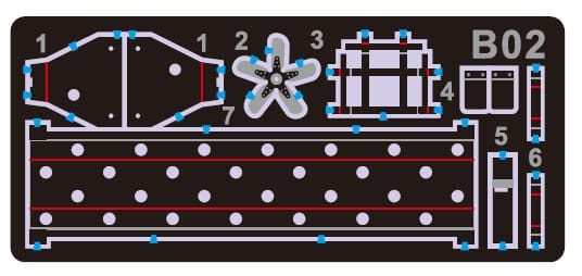 IBG - 35019 - Otter Mk I LRC - photo-etched parts