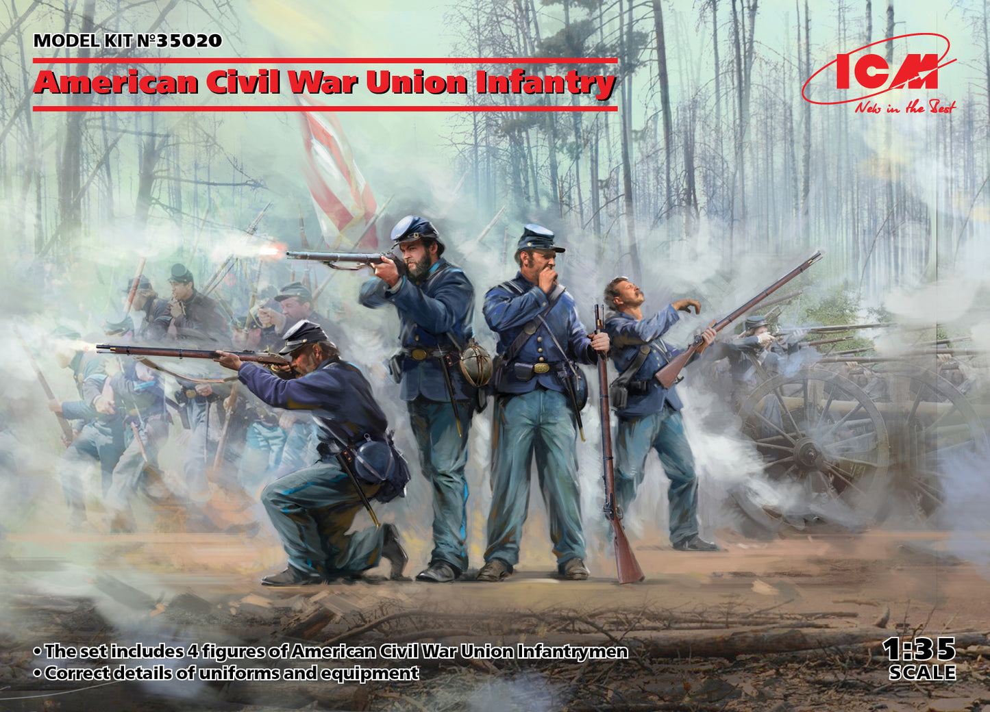 010 - ACW Union Infantry Set 1 - primary image