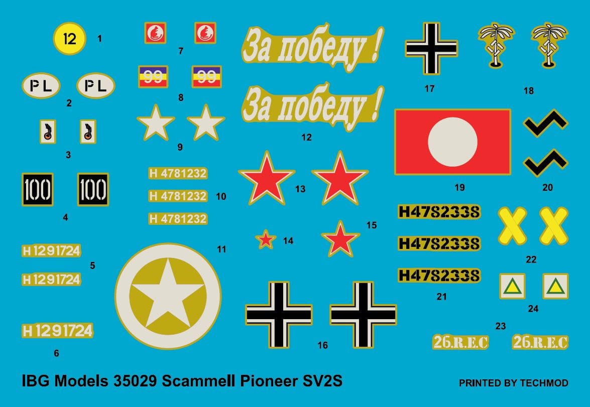 400 - IBG - 35029 - Scammell Pioneer SV2S - decals