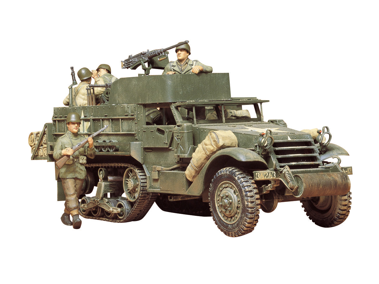 701 - Tamiya - 35070 - M3A2 - painted model