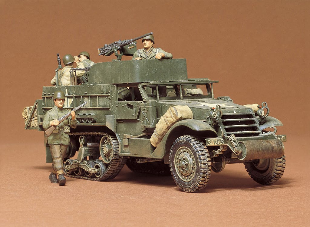 700 - Tamiya - 35070 - M3A2 - painted model