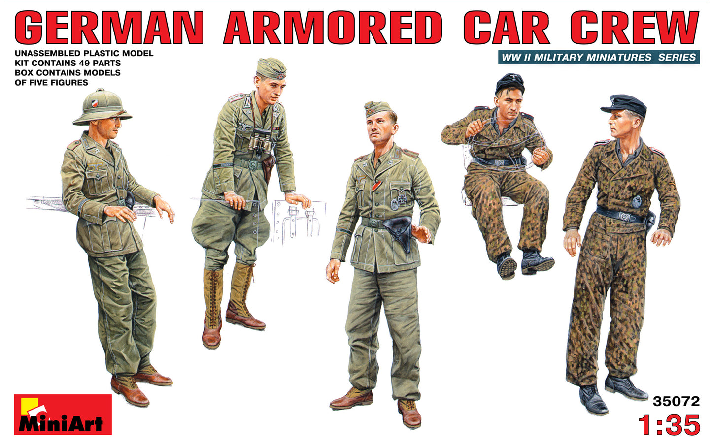 010 - German Armoured Car Crew - primary image