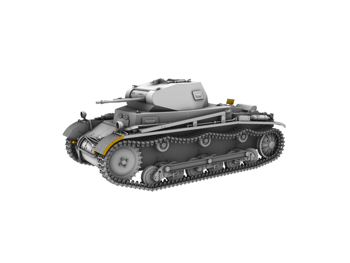 IBG - 35078 - Pz.Kpfw. II Ausf. a/3 - digital model