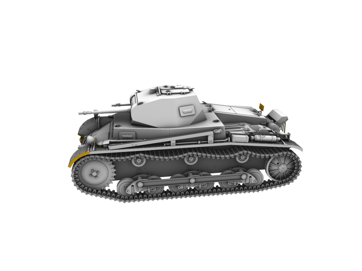 IBG - 35078 - Pz.Kpfw. II Ausf. a/3 - digital model