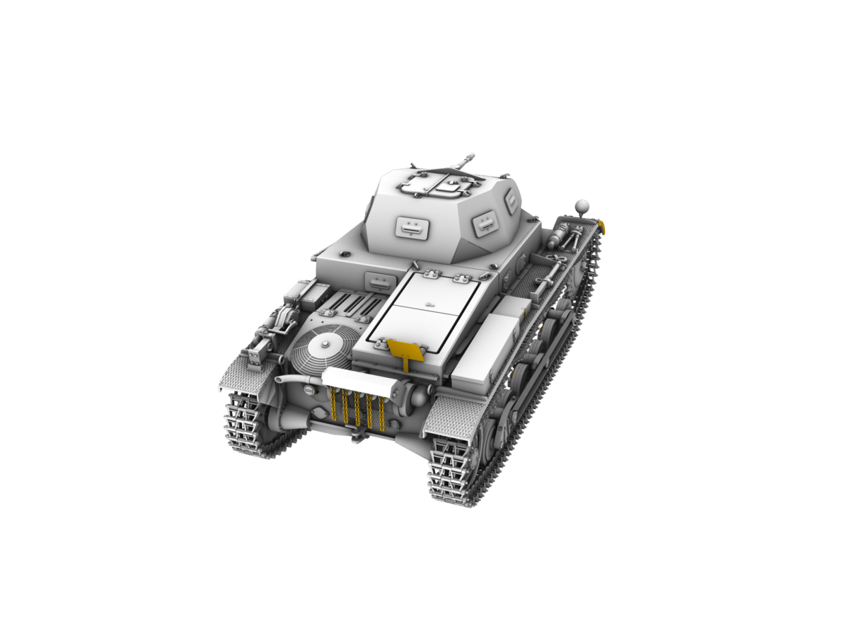 IBG - 35078 - Pz.Kpfw. II Ausf. a/3 - digital model