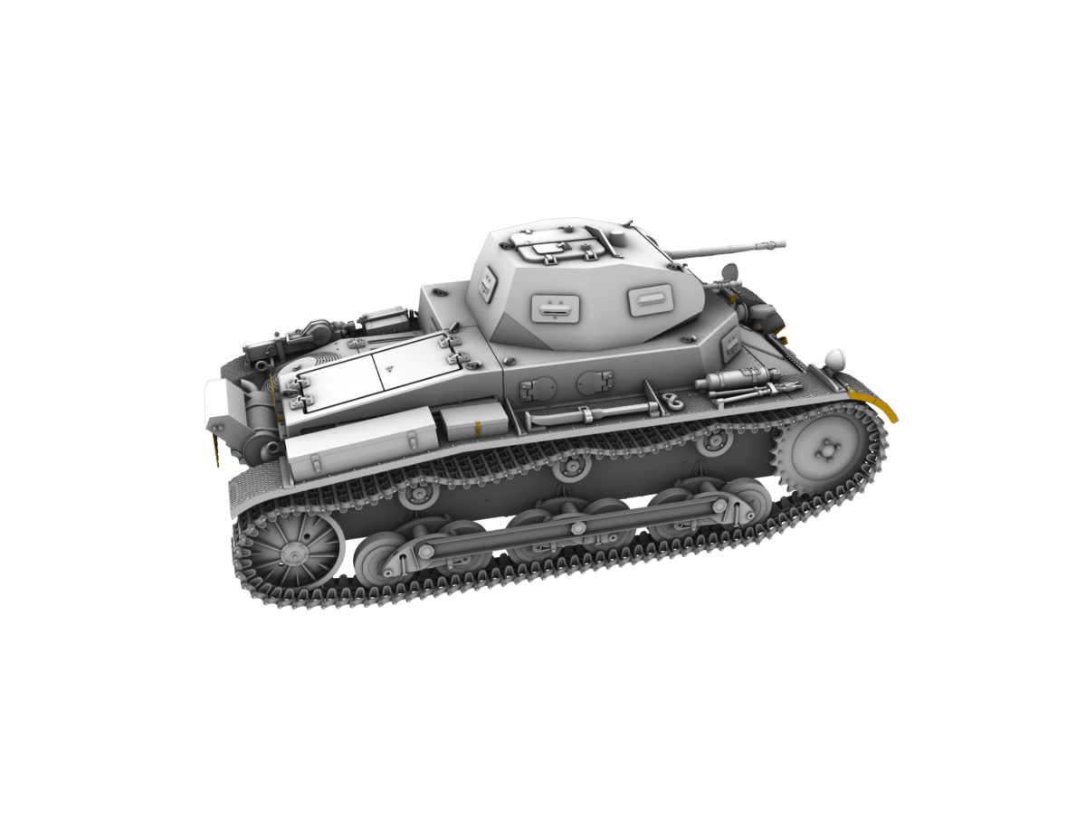 509 - IBG - 35078 - Pz.Kpfw. II Ausf. a/3 - digital model