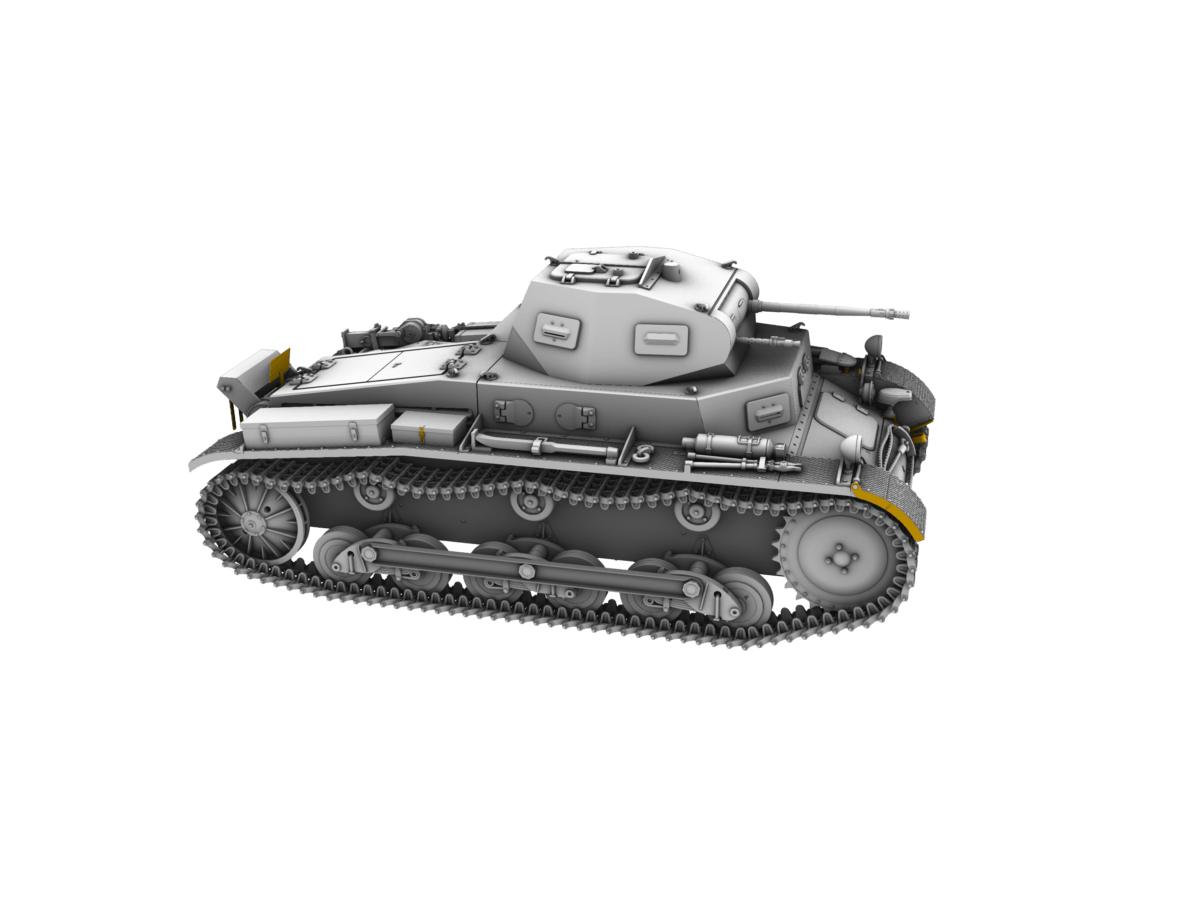 IBG - 35078 - Pz.Kpfw. II Ausf. a/3 - digital model