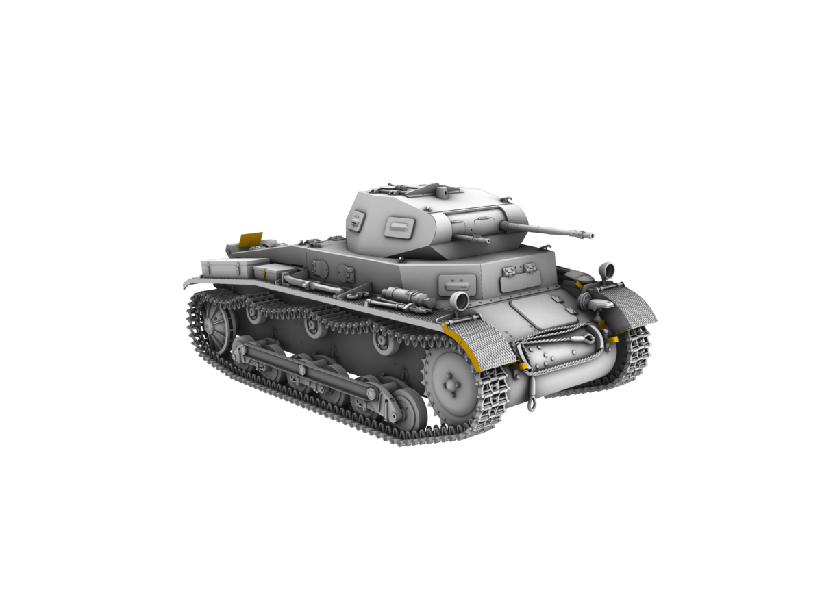 IBG - 35078 - Pz.Kpfw. II Ausf. a/3 - digital model