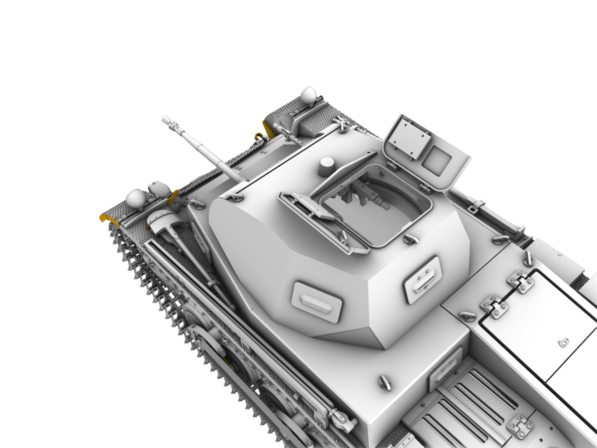 514 - IBG - 35078 - Pz.Kpfw. II Ausf. a/3 - digital model