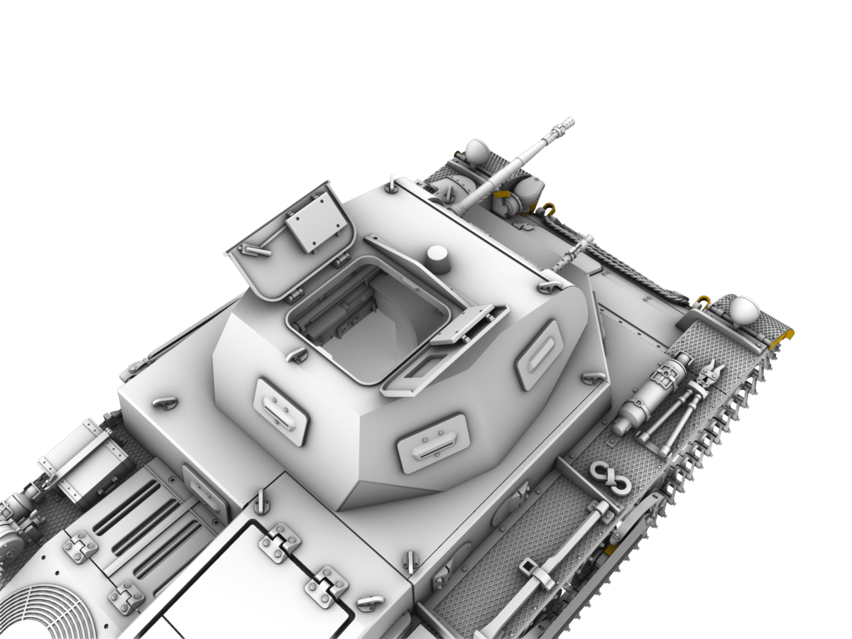 512 - IBG - 35078 - Pz.Kpfw. II Ausf. a/3 - digital model