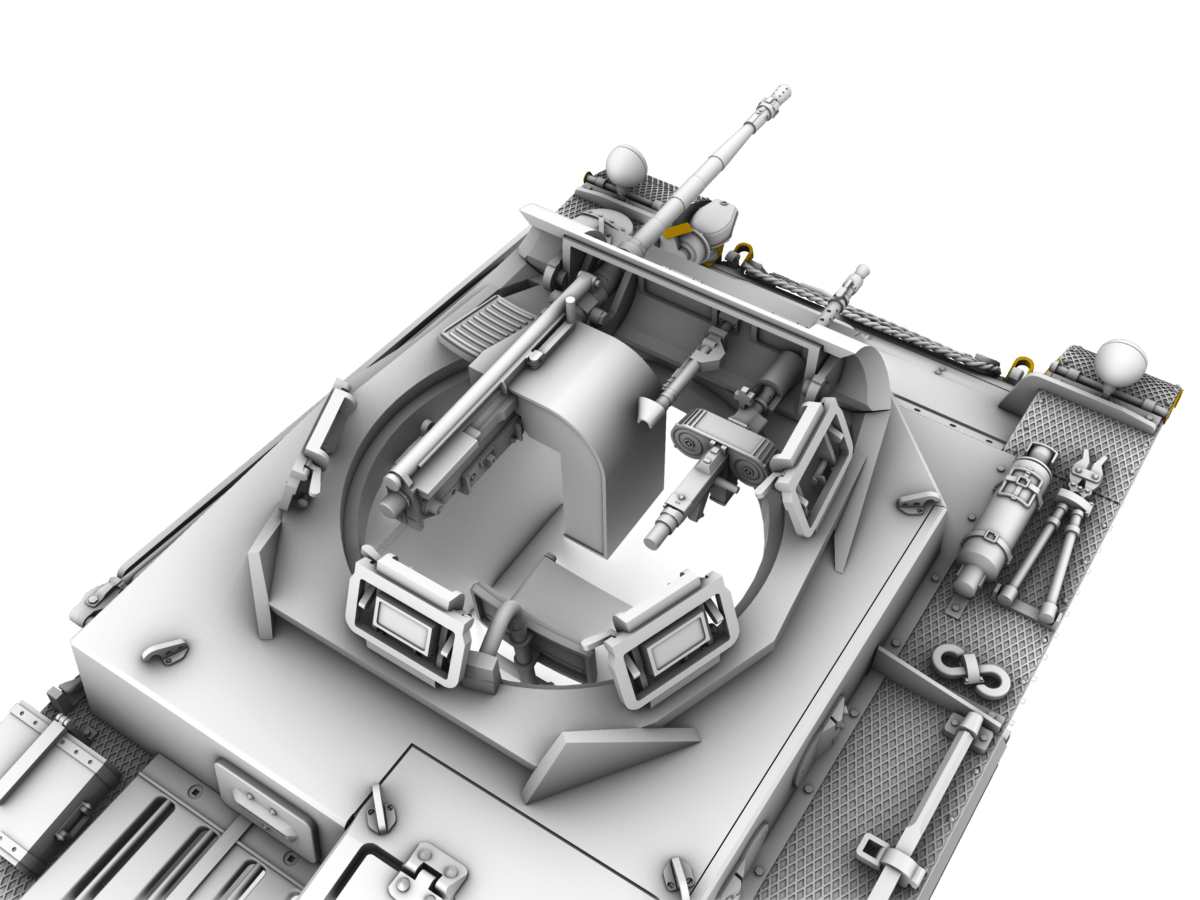IBG - 35078 - Pz.Kpfw. II Ausf. a/3 - digital model