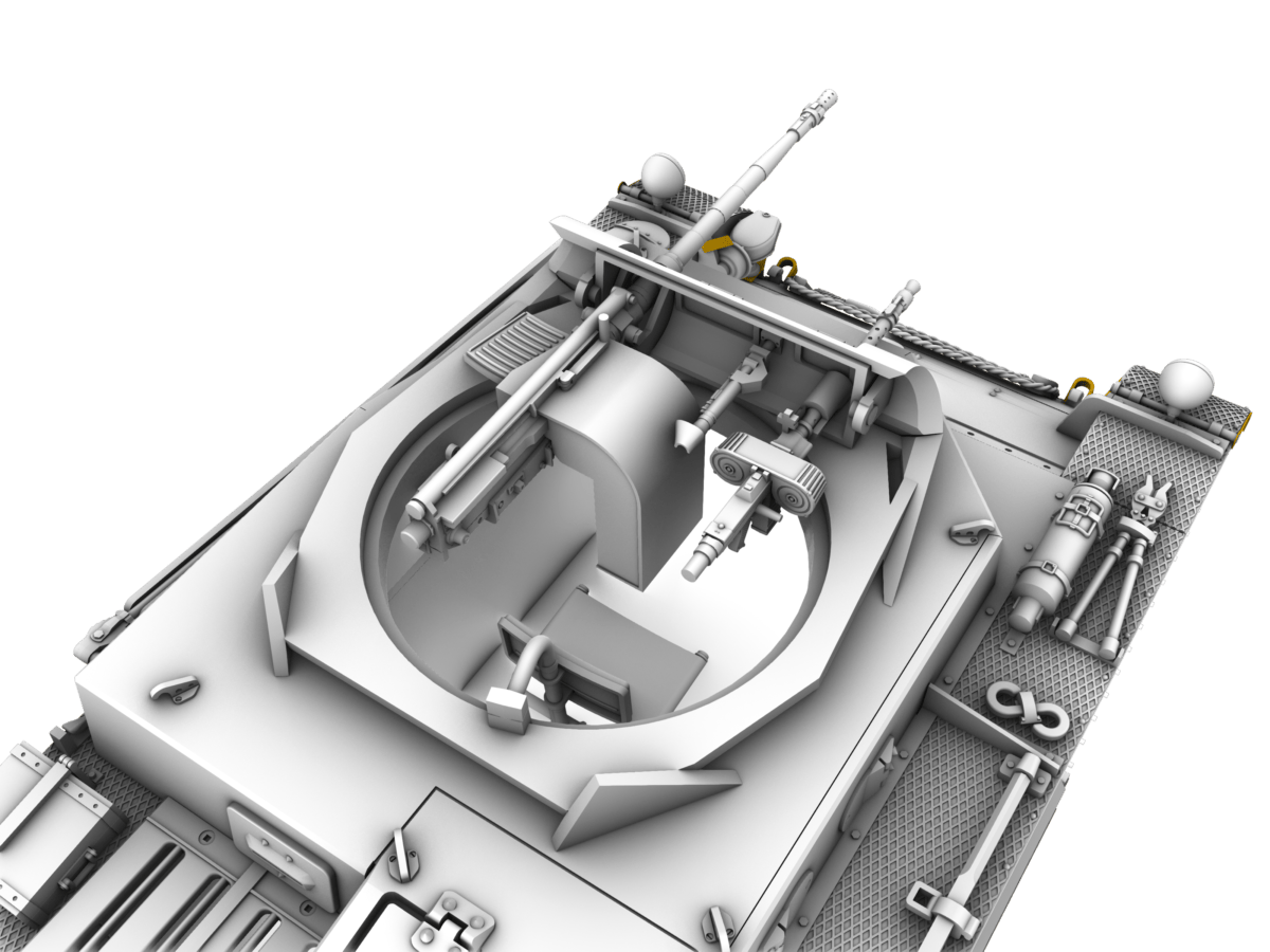 516 - IBG - 35078 - Pz.Kpfw. II Ausf. a/3 - digital model