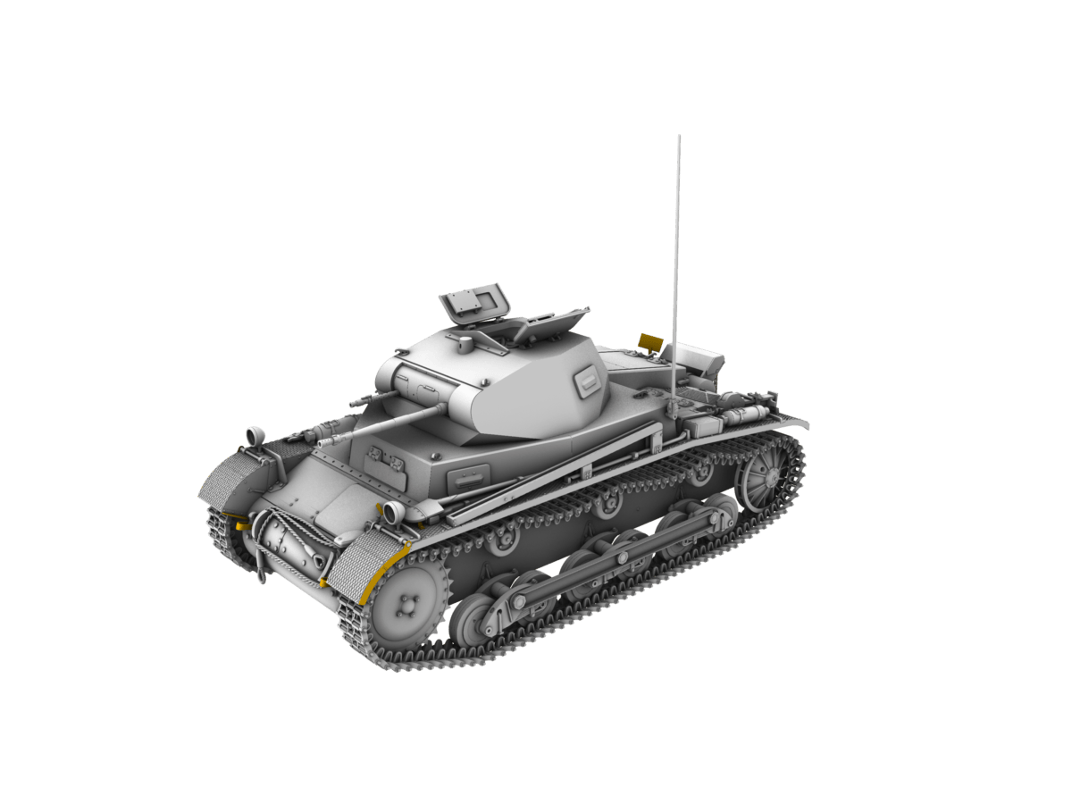 513 - IBG - 35078 - Pz.Kpfw. II Ausf. a/3 - digital model