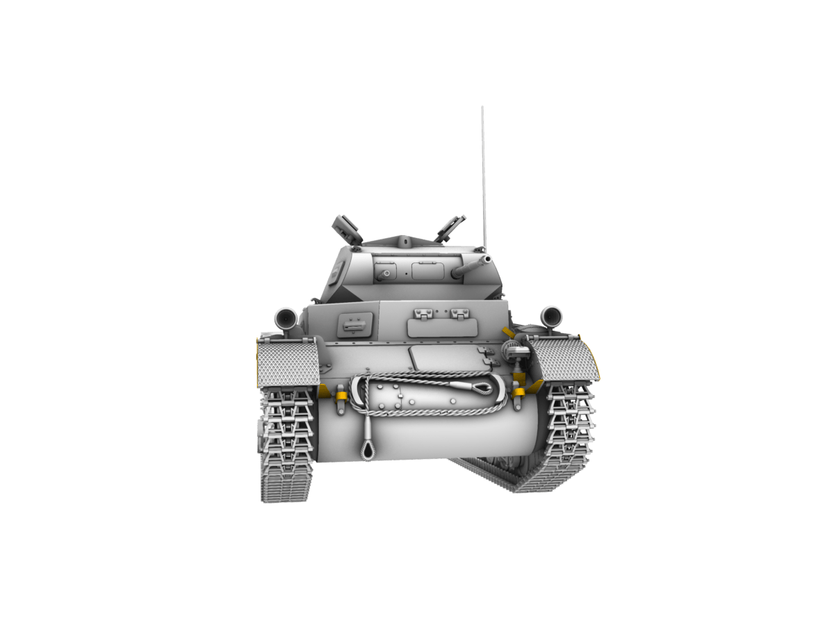 IBG - 35078 - Pz.Kpfw. II Ausf. a/3 - digital model