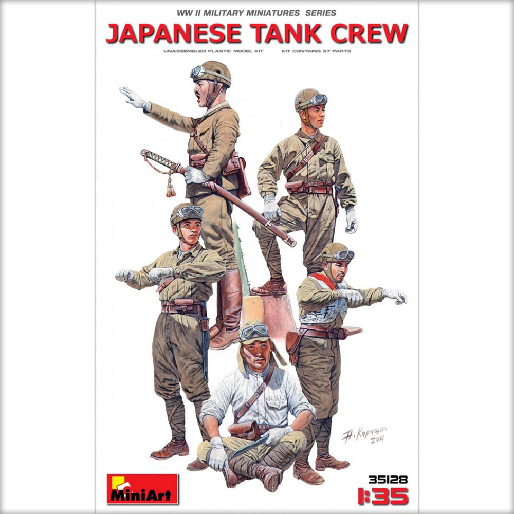 Japanese Tank Crew