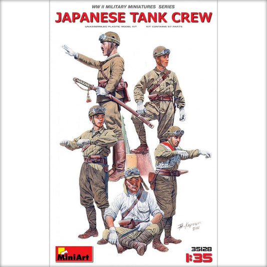 010 - Japanese Tank Crew - primary image