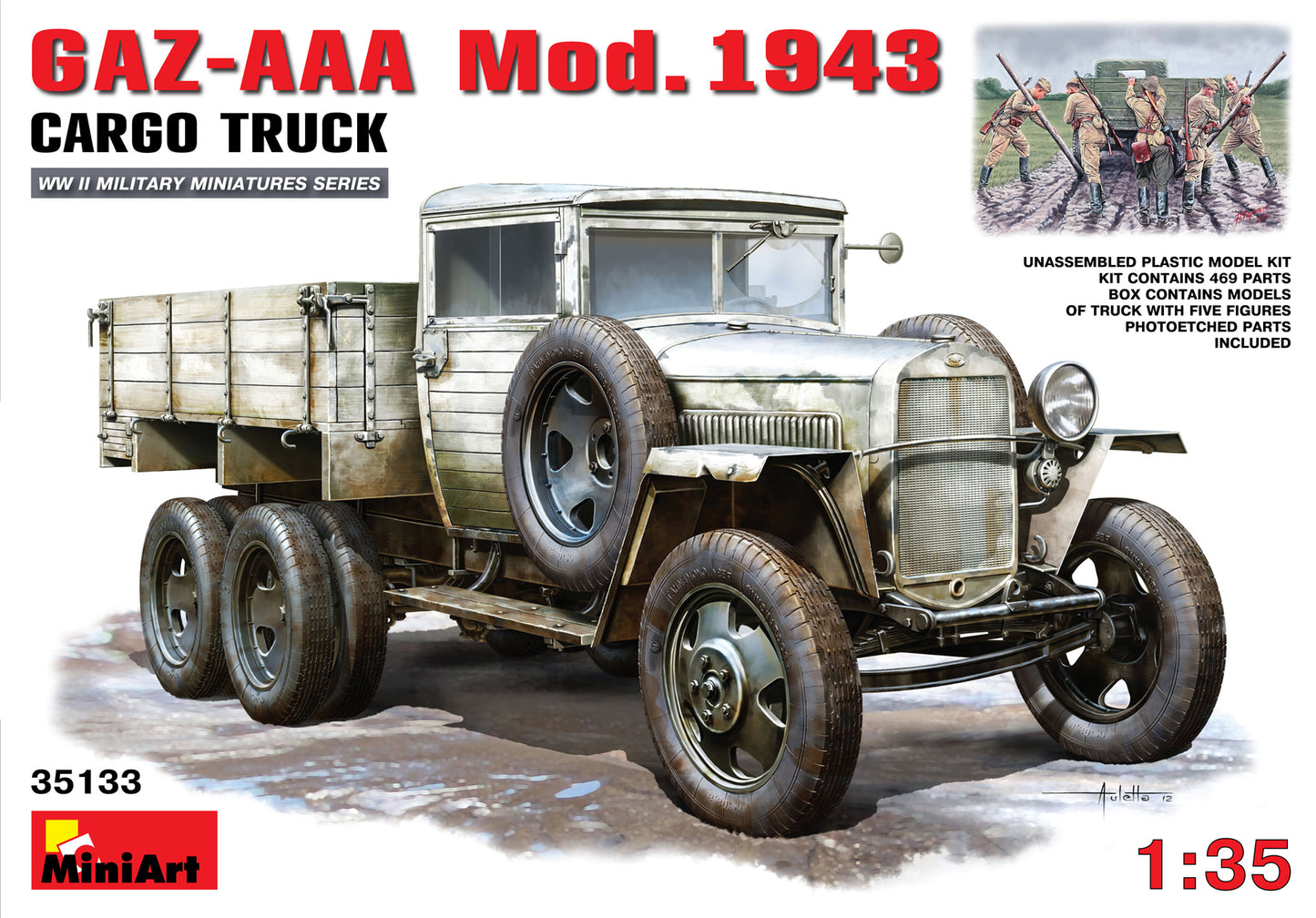 GAZ-AAA, année de construction 1943