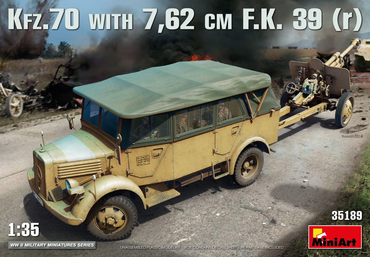 Mercedes-Benz L 150 Kfz. 70 avec 7,62 cm PaK 39(r)